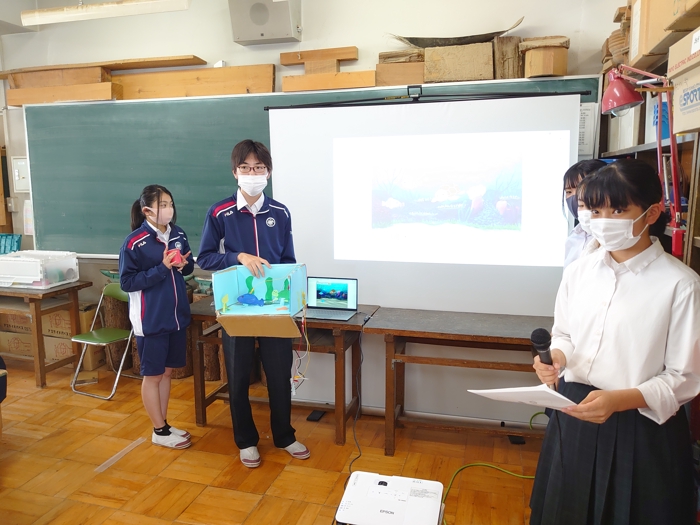 中学校技術授業でプログラミング 新島学園中学校3年生授業 21年度前期レポートその2 未来工作ゼミ